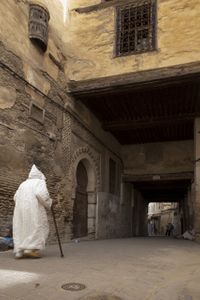 Man in de medina van Fez